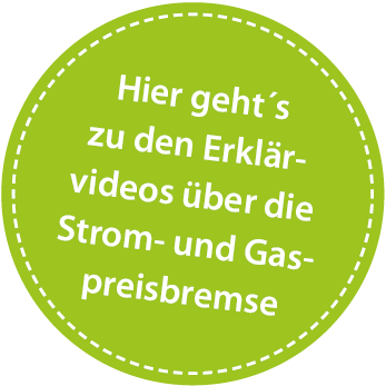 Hier geht´s zu den Erklärvideos über die Strom- und Gaspreisbremse